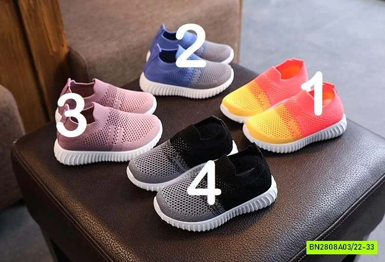 GIÀY CHUN LOANG MÀU SIZE NHÍ