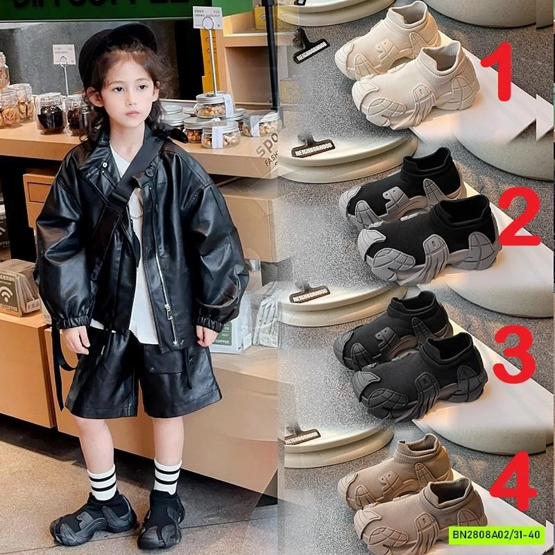 GIÀY THỂ THAO CỔ CHUN ĐẾ SÓNG CÁ TÍNH