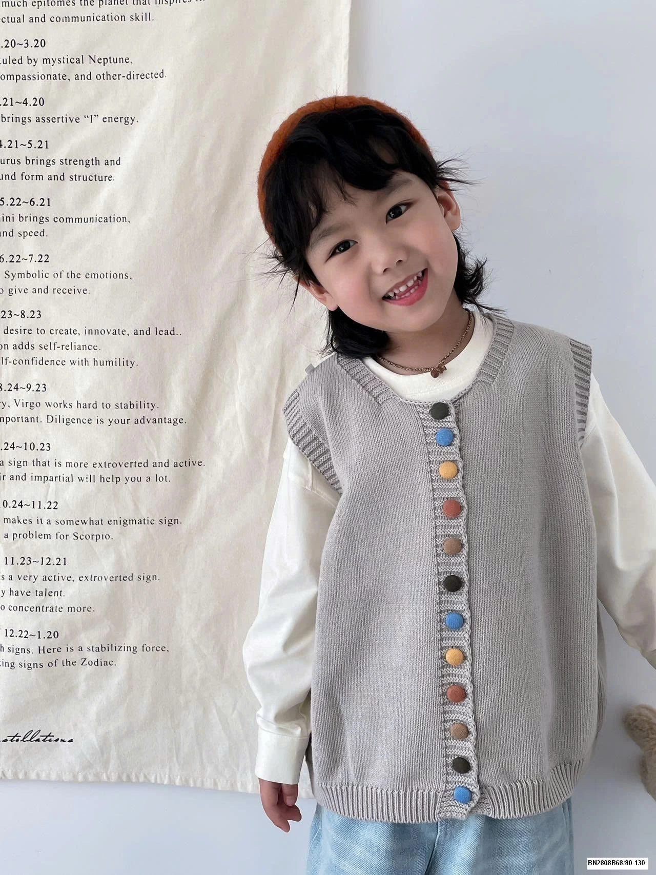 ÁO GILE LEN DỆT CỤC MÀU MTUQUEEN