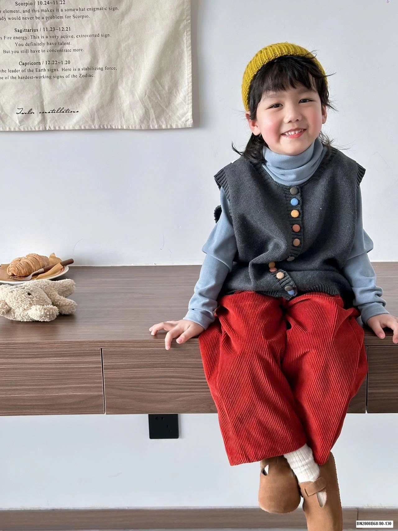 ÁO GILE LEN DỆT CỤC MÀU MTUQUEEN