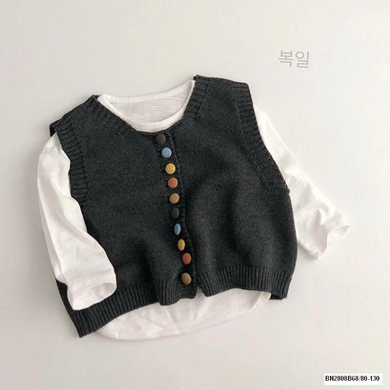 ÁO GILE LEN DỆT CỤC MÀU MTUQUEEN