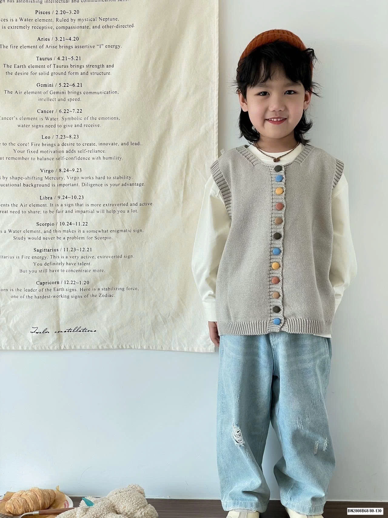 ÁO GILE LEN DỆT CỤC MÀU MTUQUEEN