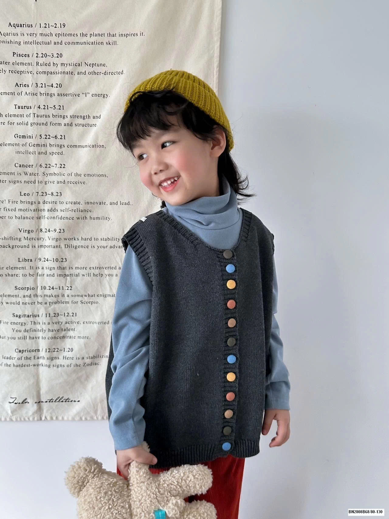 ÁO GILE LEN DỆT CỤC MÀU MTUQUEEN