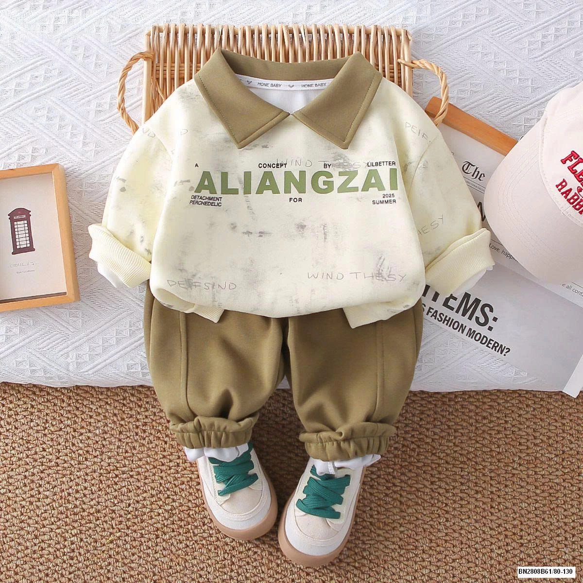 BỘ NỈ IN CHỮ MÙA ĐÔNG