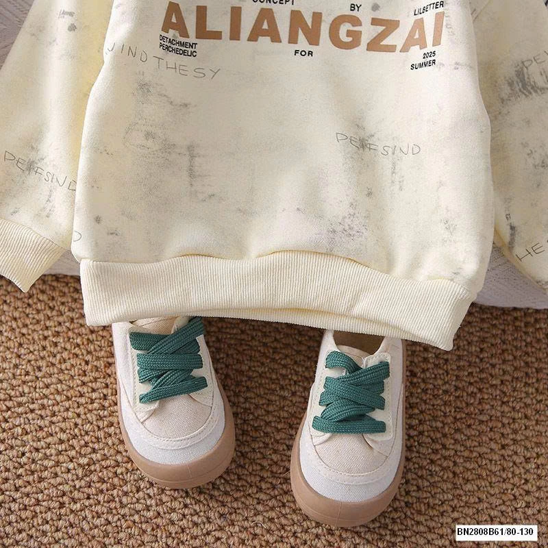 BỘ NỈ IN CHỮ MÙA ĐÔNG