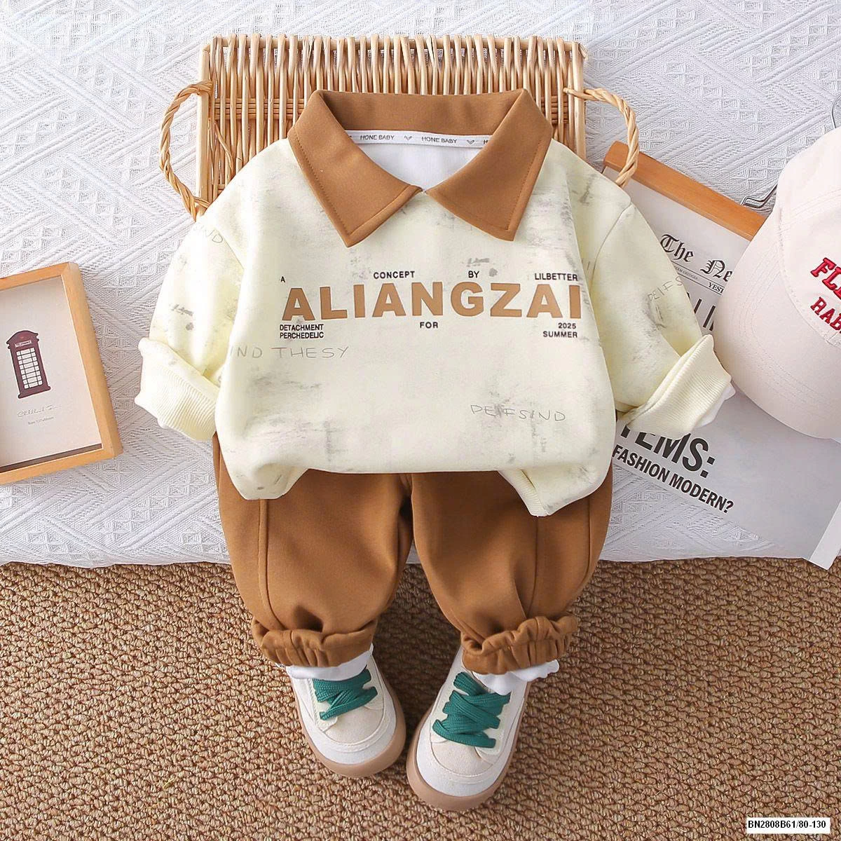 BỘ NỈ IN CHỮ MÙA ĐÔNG