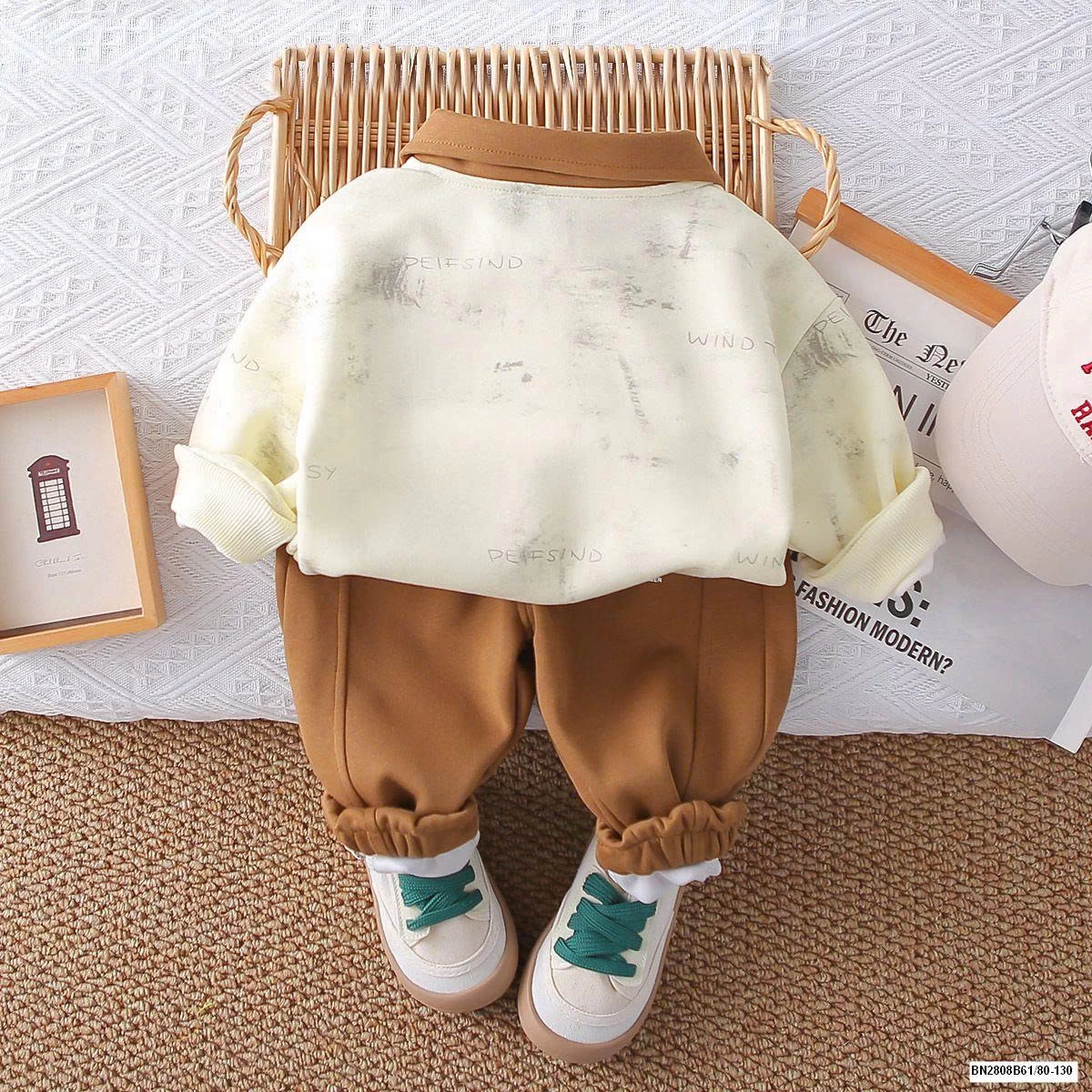 BỘ NỈ IN CHỮ MÙA ĐÔNG