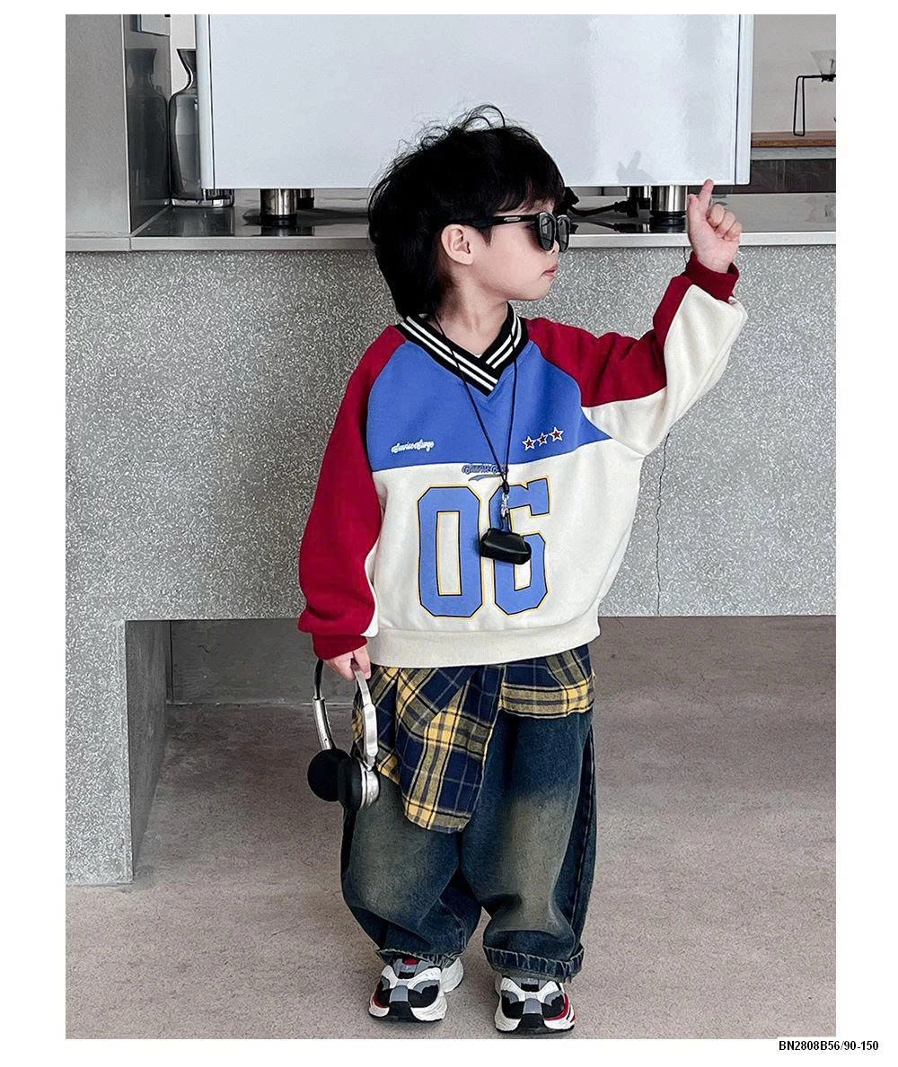 ÁO NỈ THỂ THAO SỐ 06 PHỐI MÀU