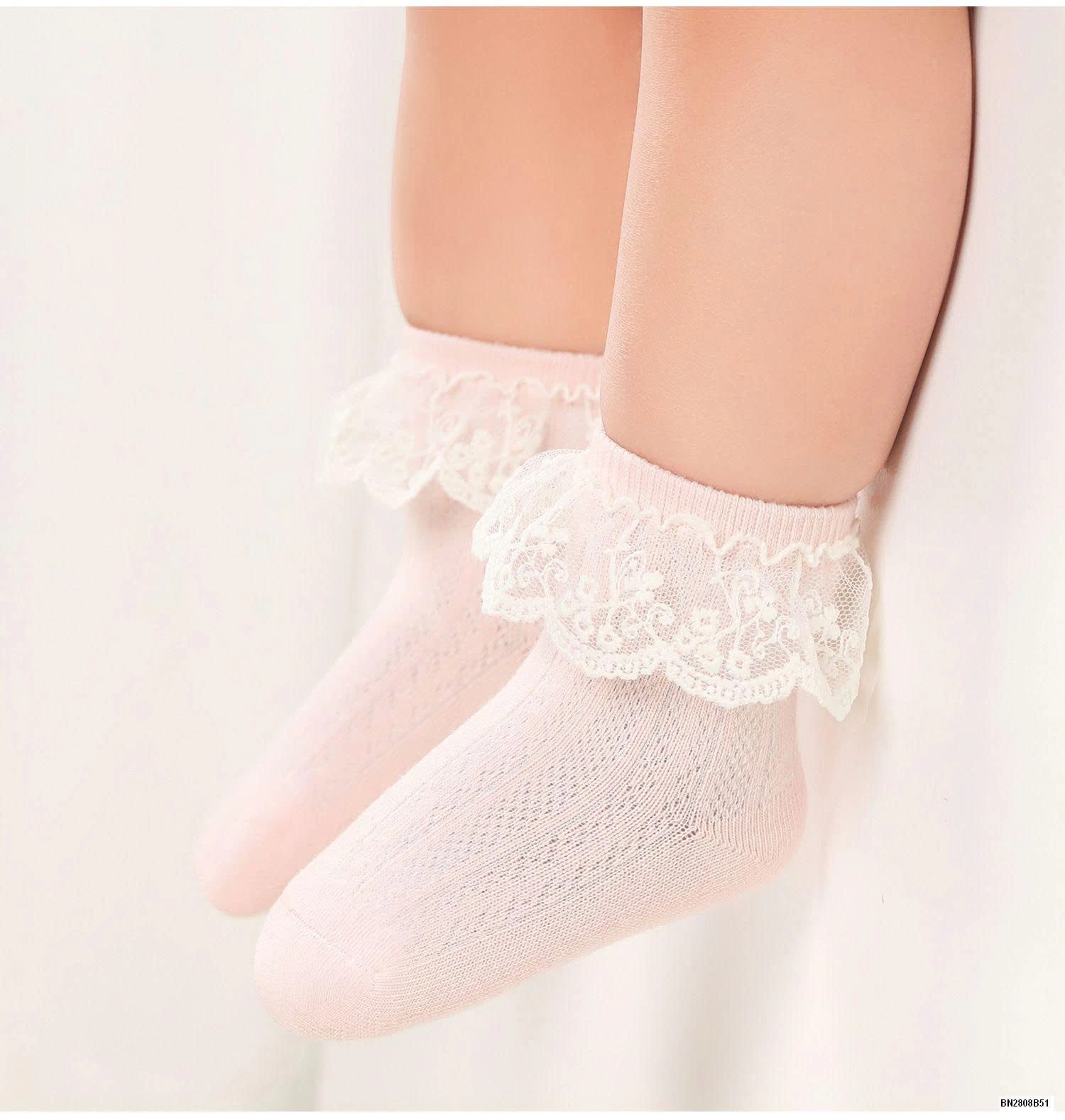 SÉT 4Đ TẤT CỔ REN NHÍ