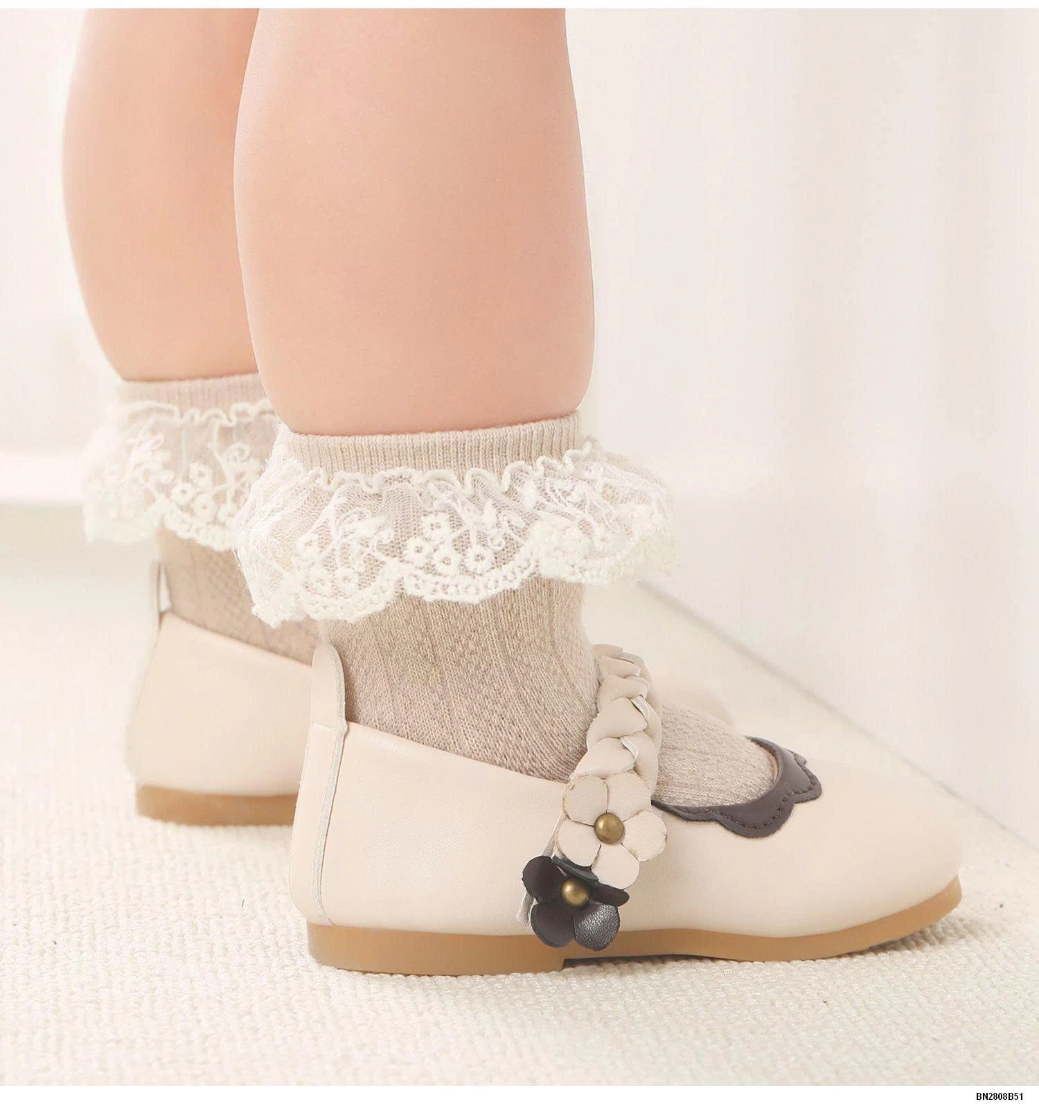 SÉT 4Đ TẤT CỔ REN NHÍ