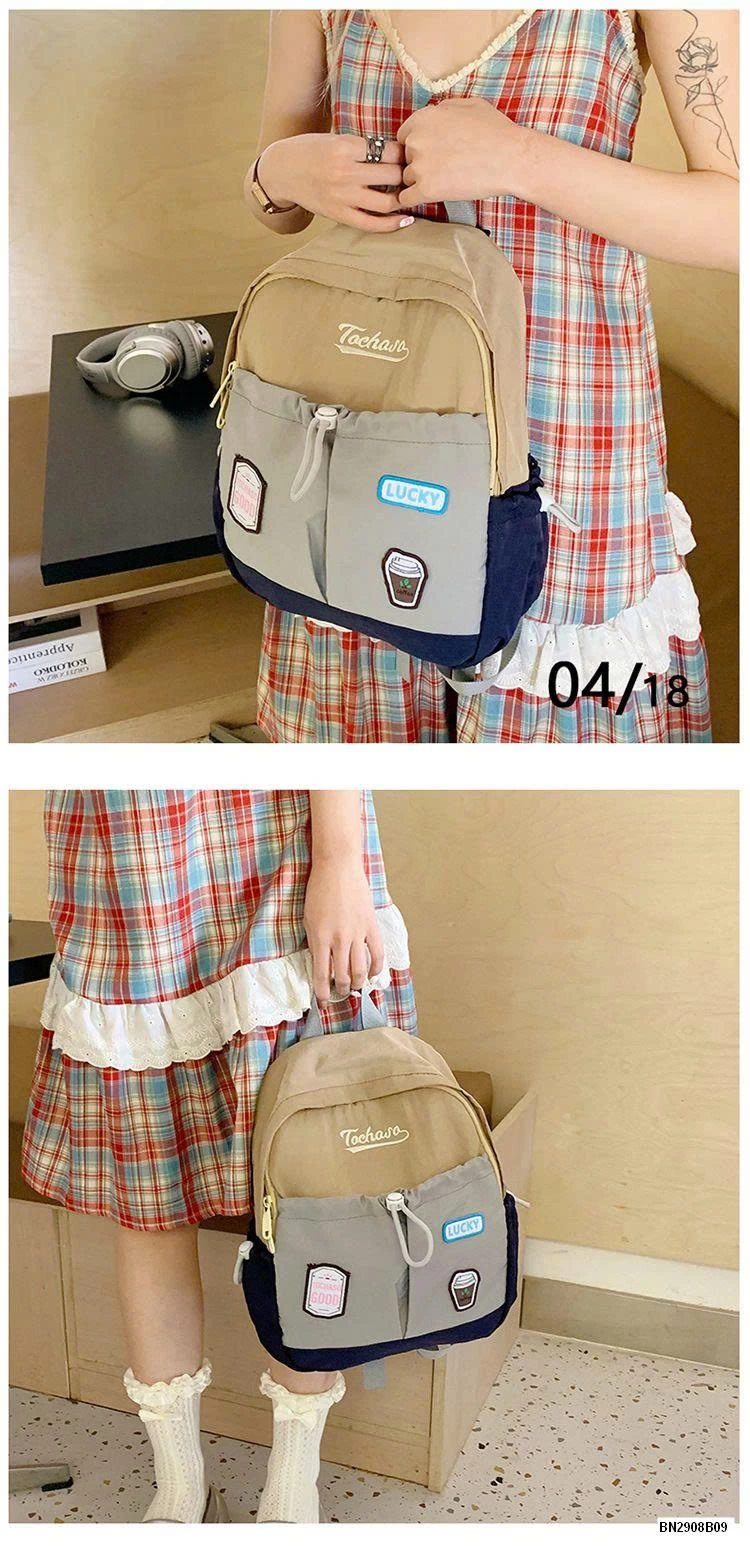 BALO  VẢI PHỐI MÀU DỄ THƯƠNG