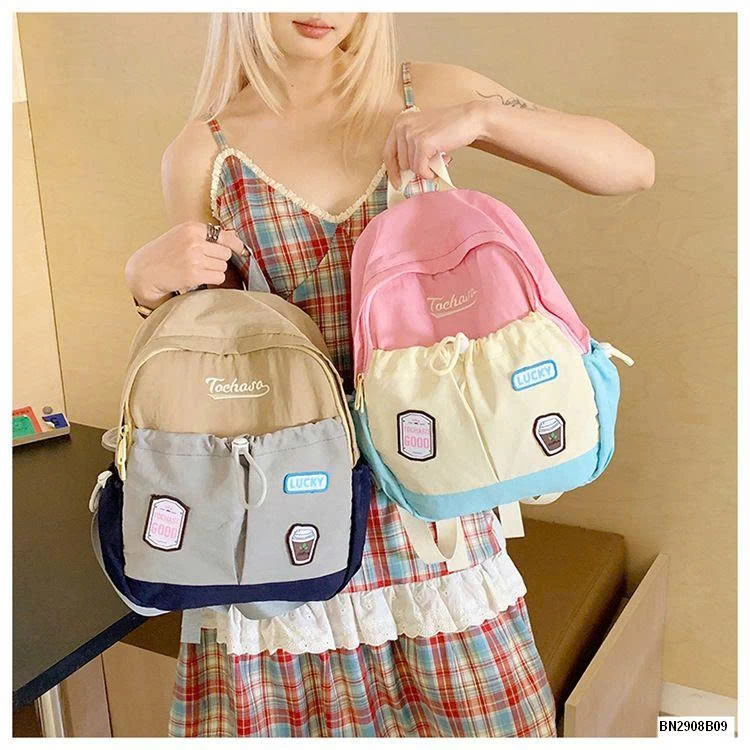 BALO  VẢI PHỐI MÀU DỄ THƯƠNG