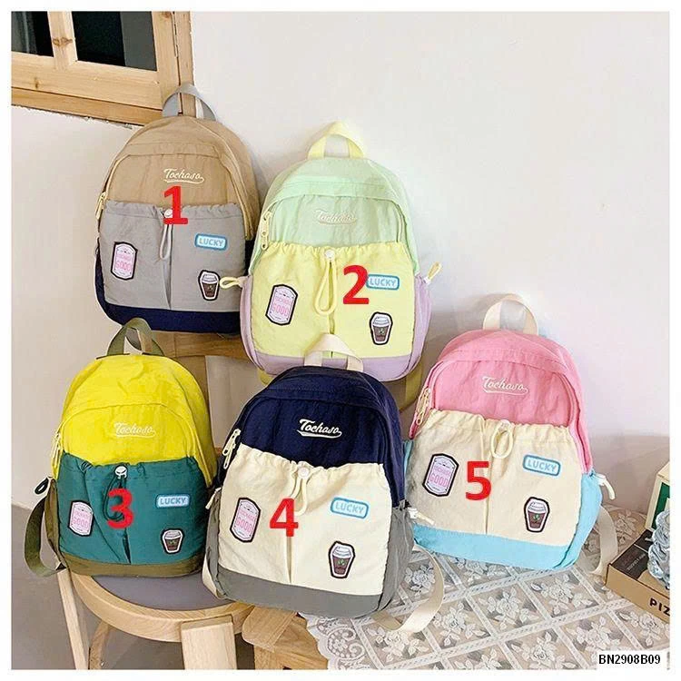 BALO VẢI PHỐI MÀU DỄ THƯƠNG