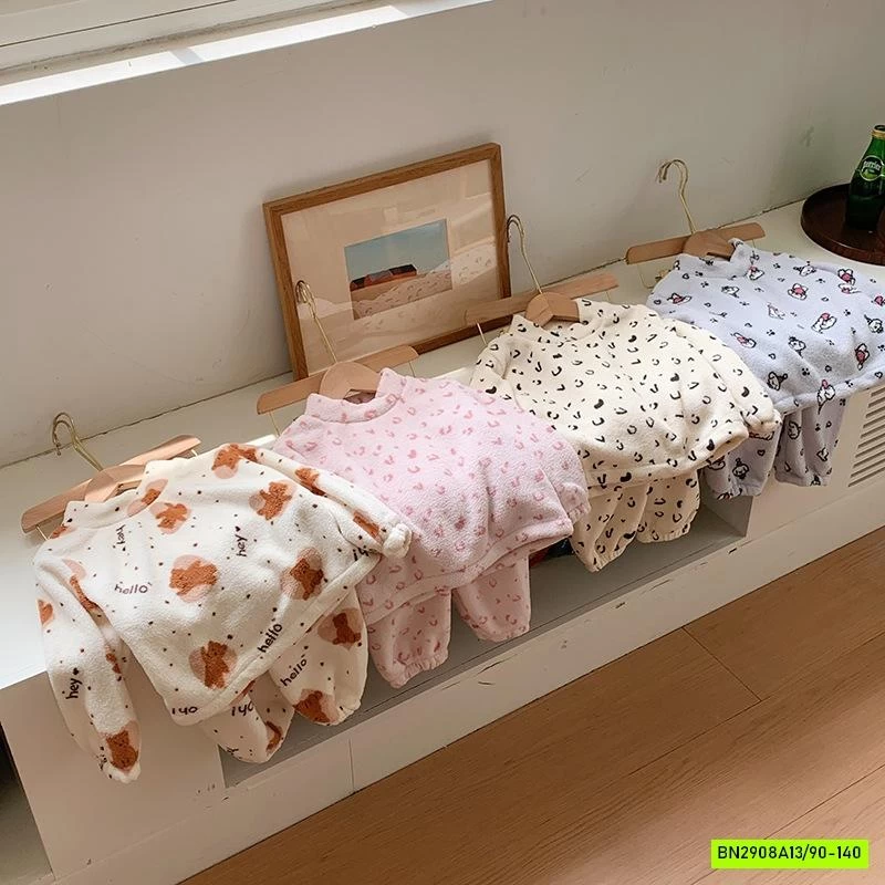 BỘ LÔNG IN HÌNH DỄ THƯƠNG