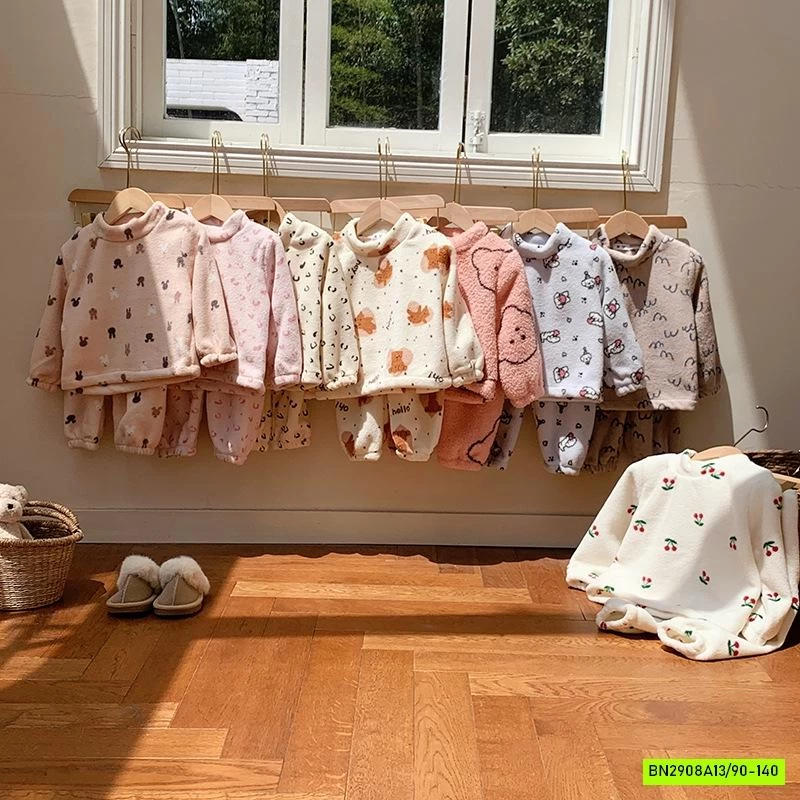 BỘ LÔNG IN HÌNH DỄ THƯƠNG