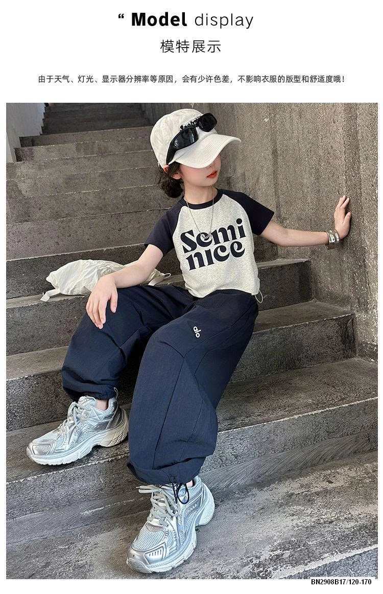 SÉT CROPTOP PHỐI MÀU MIX QUẦN GIÓ