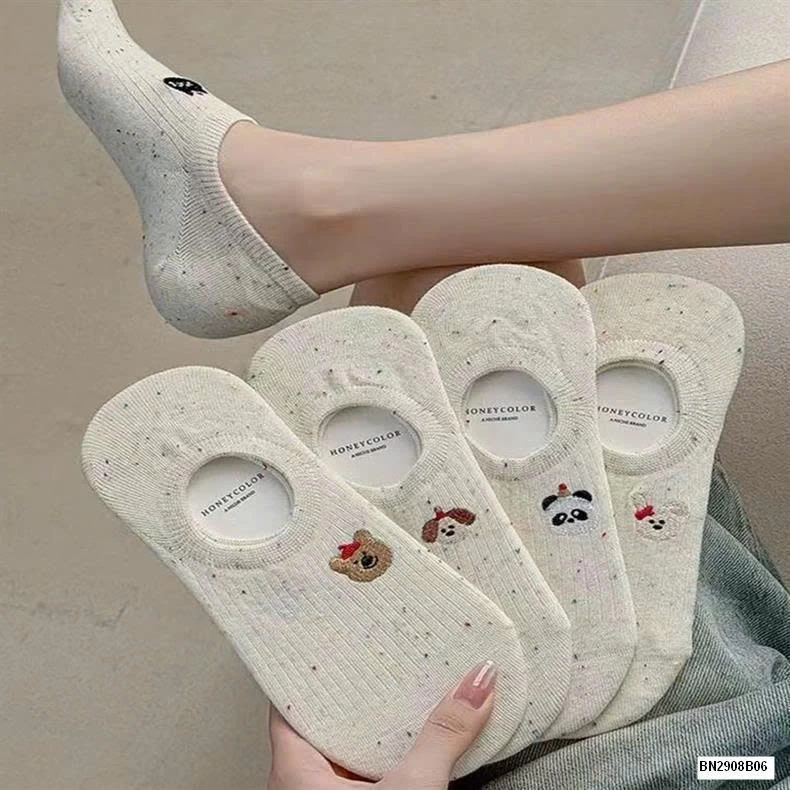 SET 5 ĐÔI TẤT MUỐI TIÊU ĐỘNG VẬT