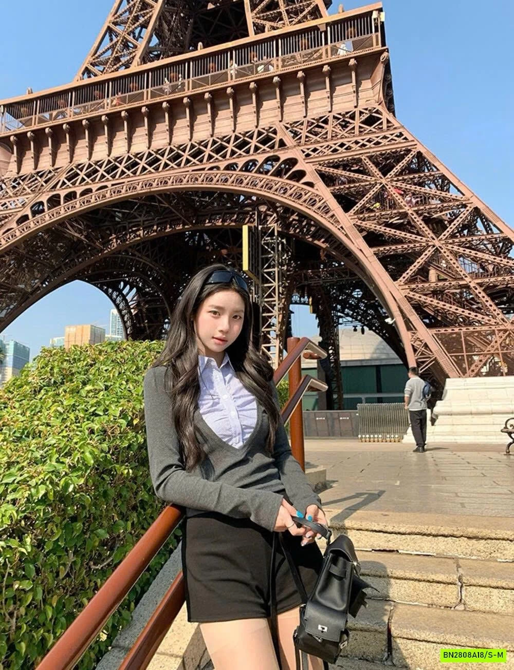 ÁO THUN PHỐI SƠ MI WGWE6869