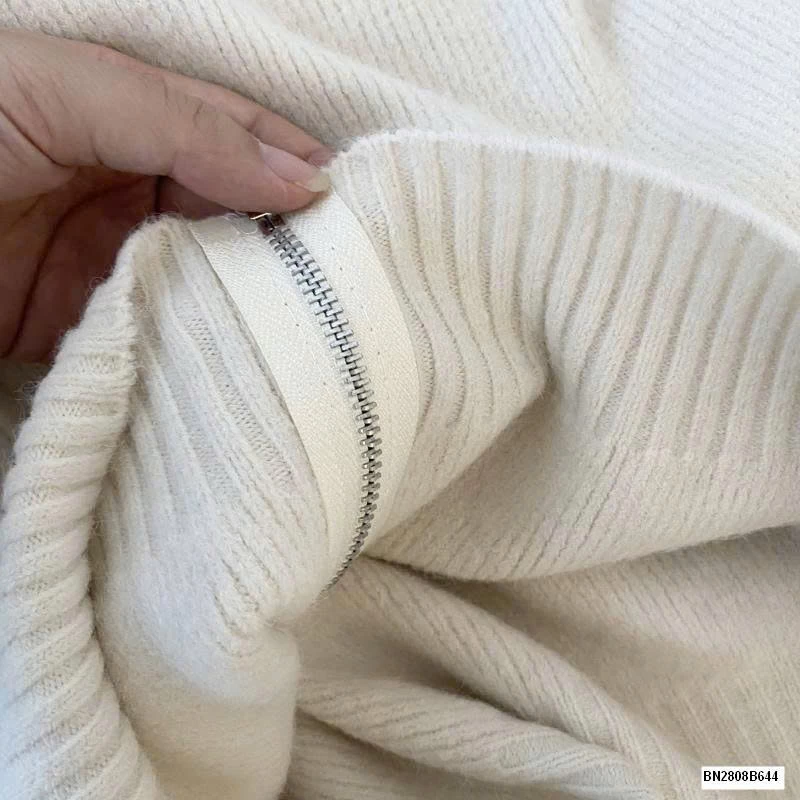 ÁO LEN LIỀN MŨ KHÓA KÉO R.S.STUIDO