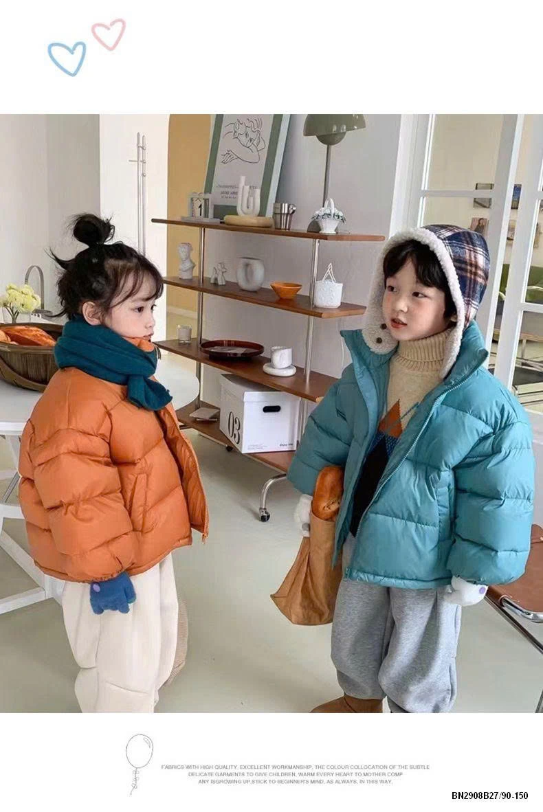 ÁO PHAO BÉO TRƠN MÀU