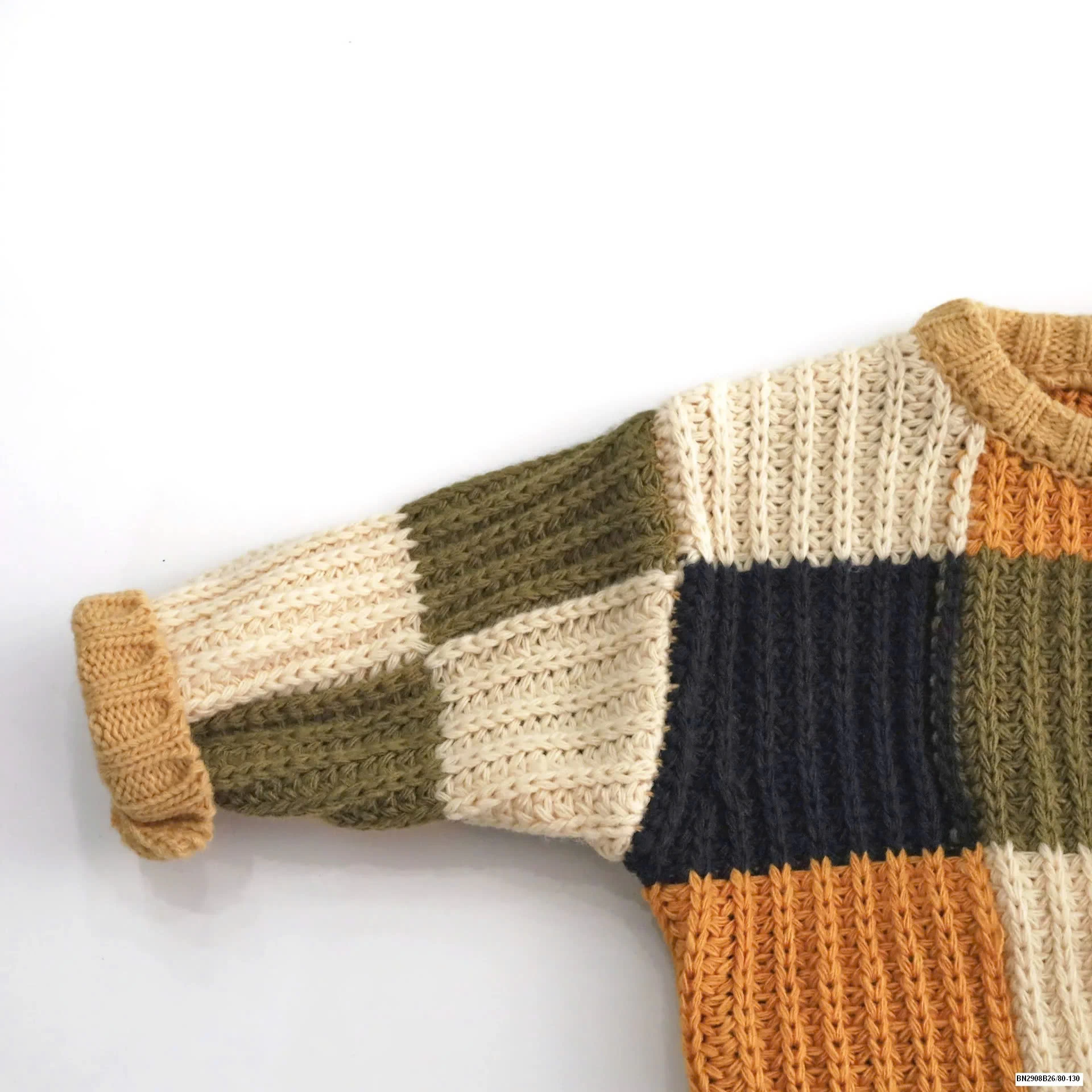 ÁO LEN Ô VUÔNG PHỐI MÀU   M.TYQUEEN