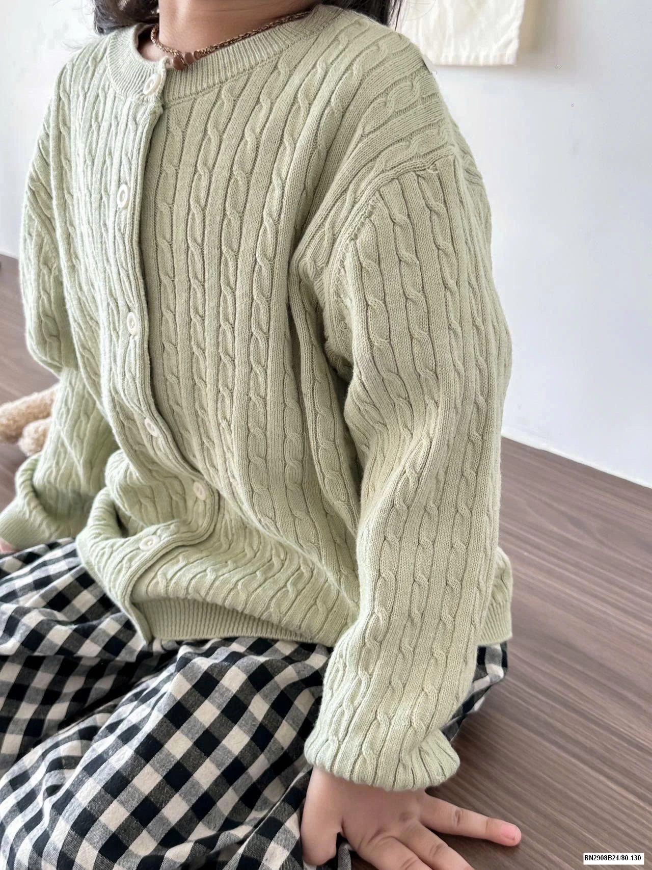 ÁO KHOÁC LEN XOẮN THỪNG MỎNG  M.TYQUEEN