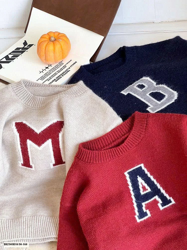 ÁO LEN CHỮ CÁI AMBB 25G102