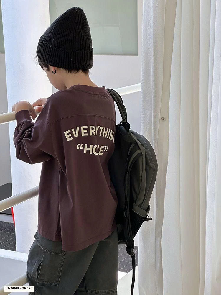 ÁO THUN IN CHỮ LƯNG CỐ 03 AMBB   25G161