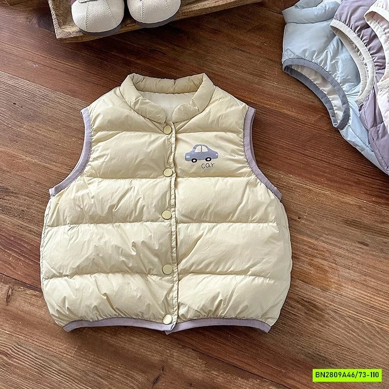 KHOÁC GILE PHAO LÔNG VŨ SZ NHÍ