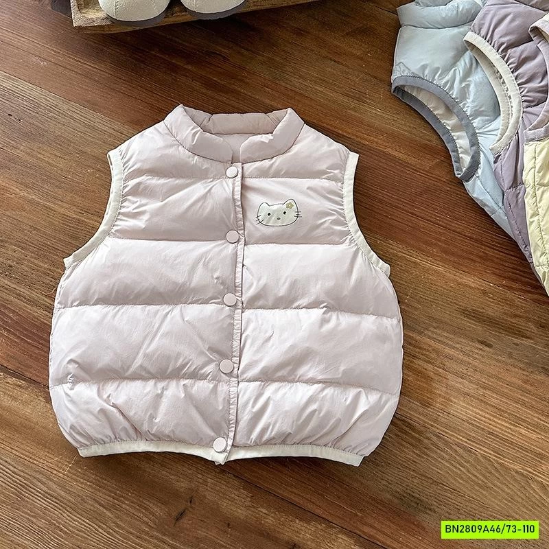 KHOÁC GILE PHAO LÔNG VŨ SZ NHÍ