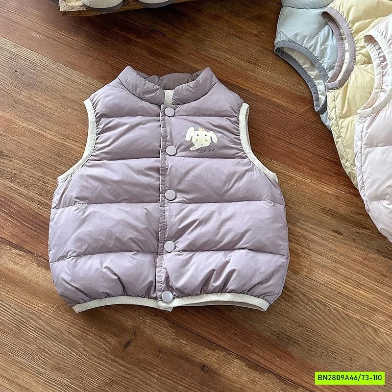 KHOÁC GILE PHAO LÔNG VŨ SZ NHÍ