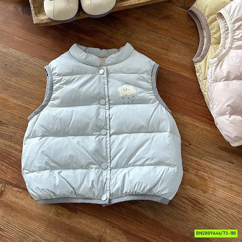 KHOÁC GILE PHAO LÔNG VŨ SZ NHÍ