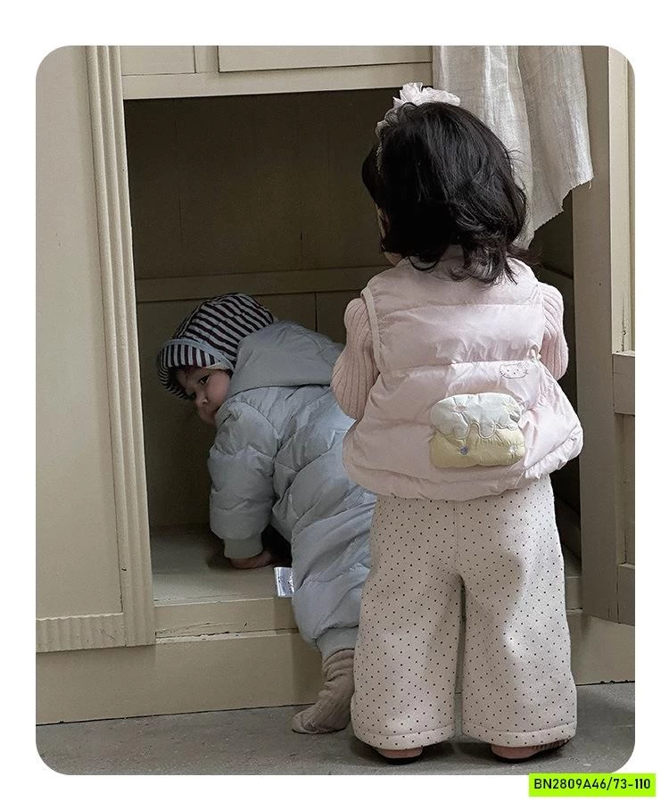 KHOÁC GILE PHAO LÔNG VŨ SZ NHÍ