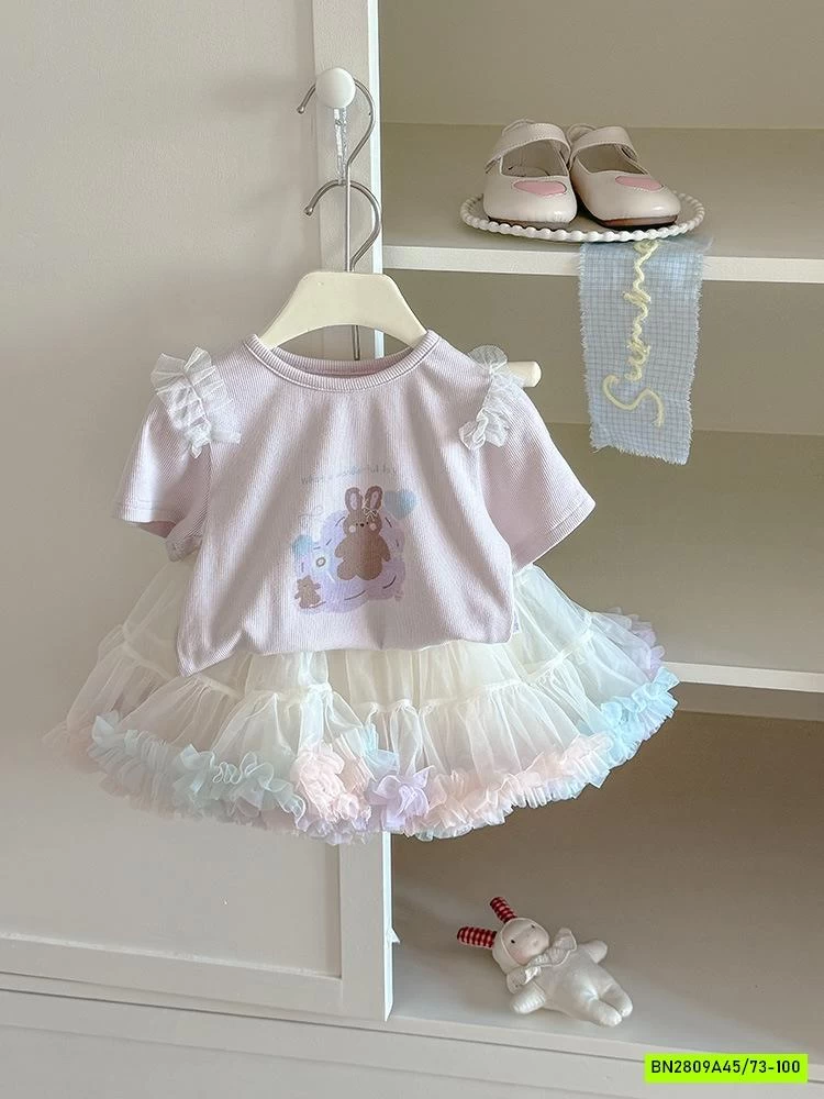 ÁO THUN MIX CV TUTU SZ NHÍ