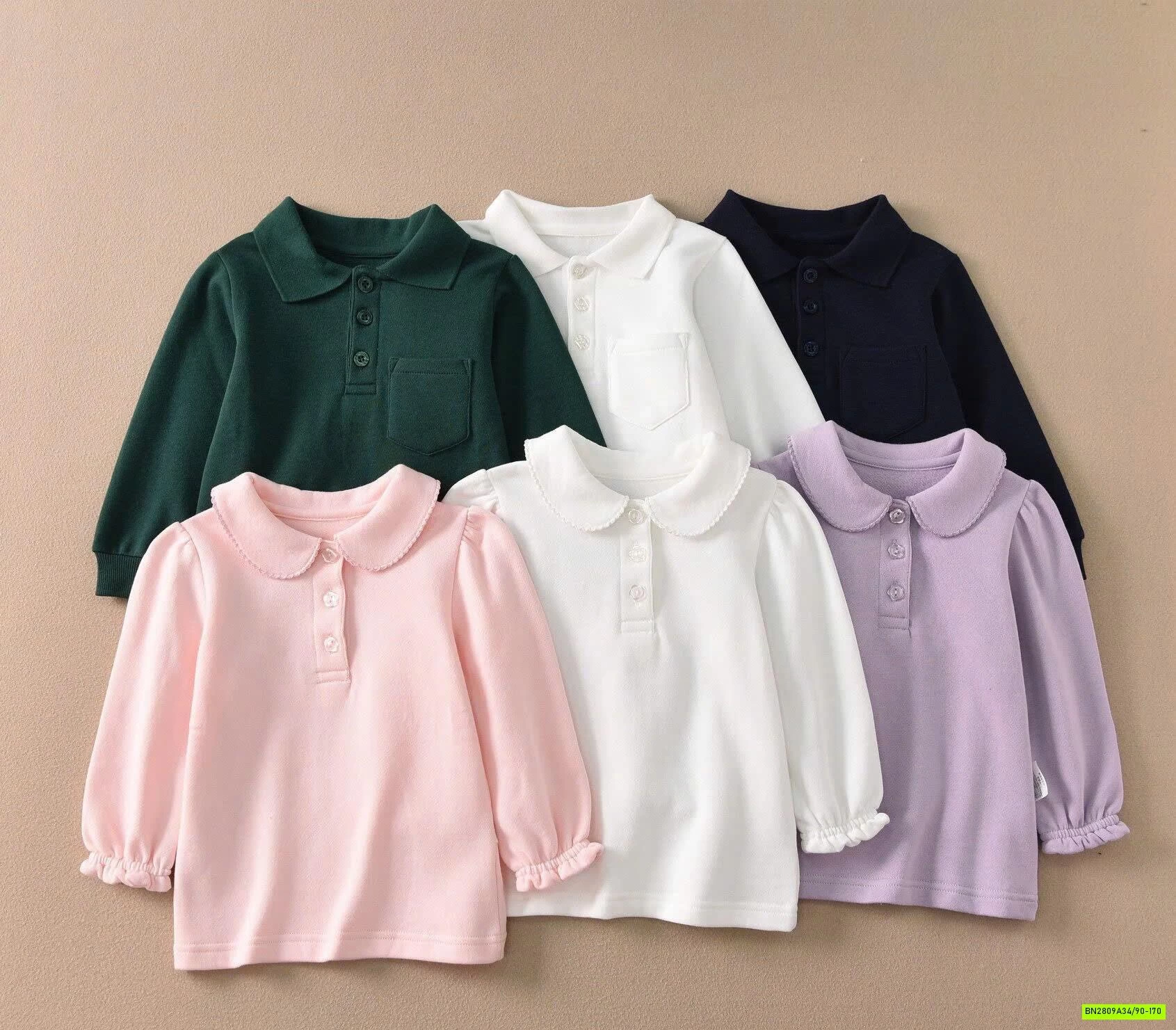 ÁO DÀI TAY CHO BÉ MẶC ĐẦU THU