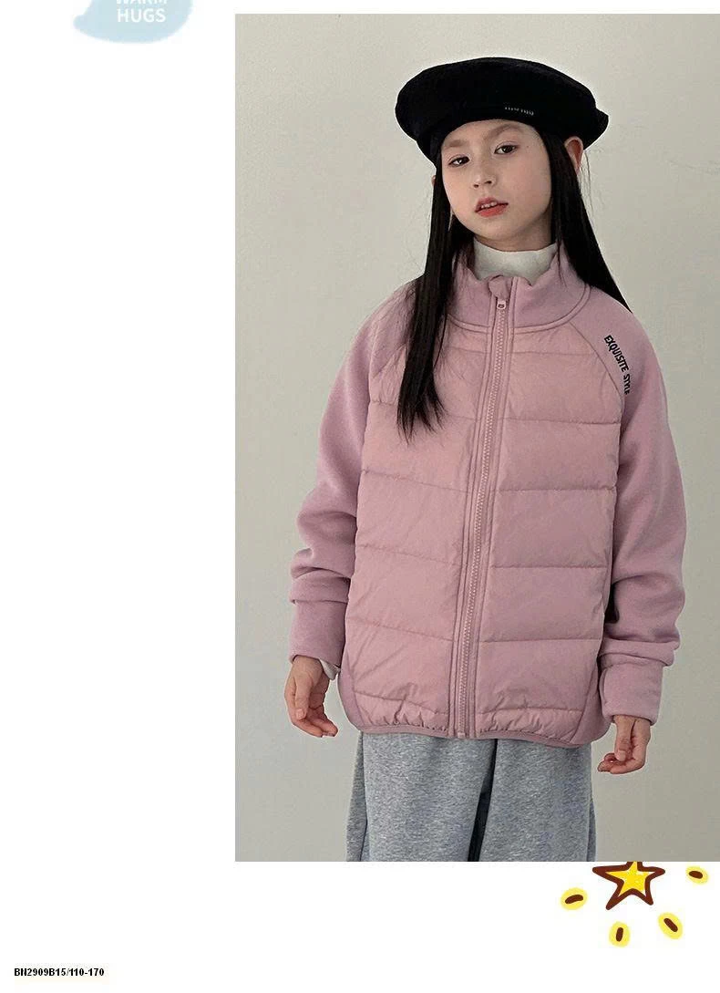 ÁO KHOÁC LÔNG VŨ PHỐI NỈ