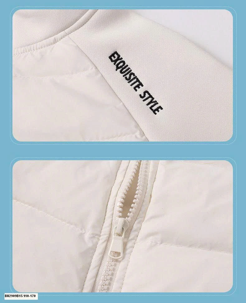 ÁO KHOÁC LÔNG VŨ PHỐI NỈ