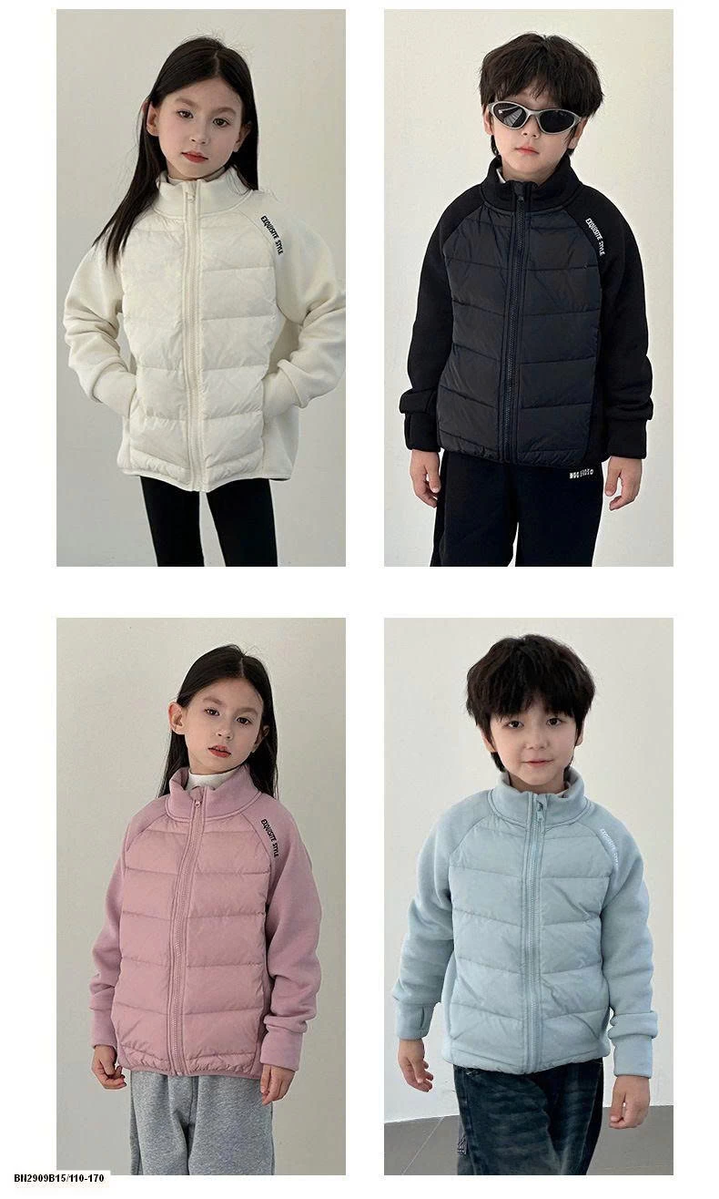 ÁO KHOÁC LÔNG VŨ PHỐI NỈ