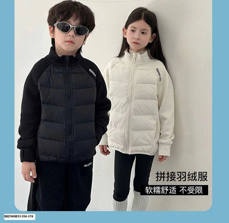 ÁO KHOÁC LÔNG VŨ PHỐI NỈ