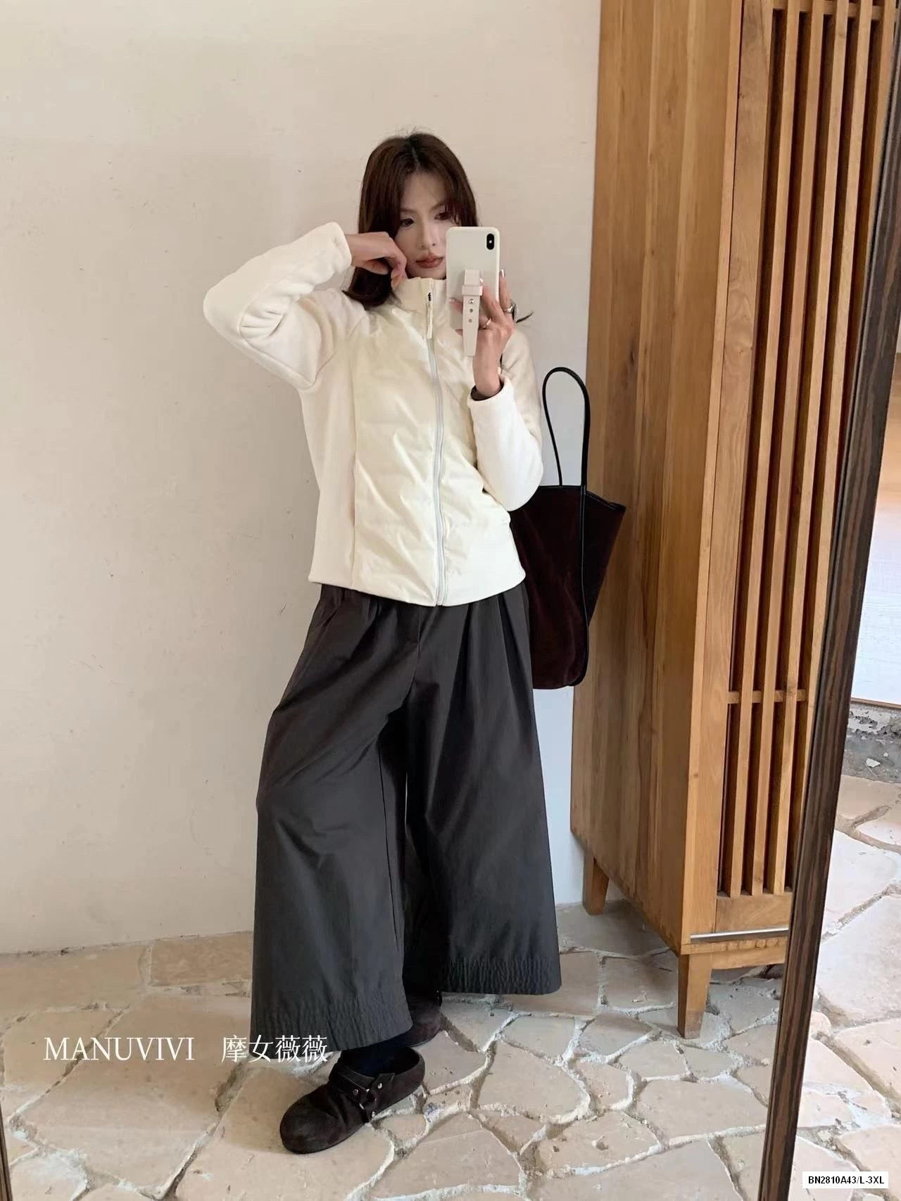 KHOÁC PHAO PHỐI NỈ LÓT LÔNG