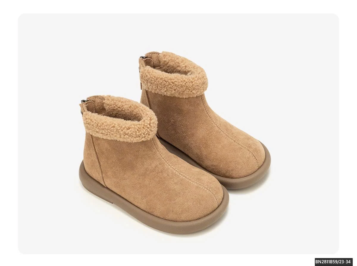 GIÀY DA LỘN CỔ LÔNG