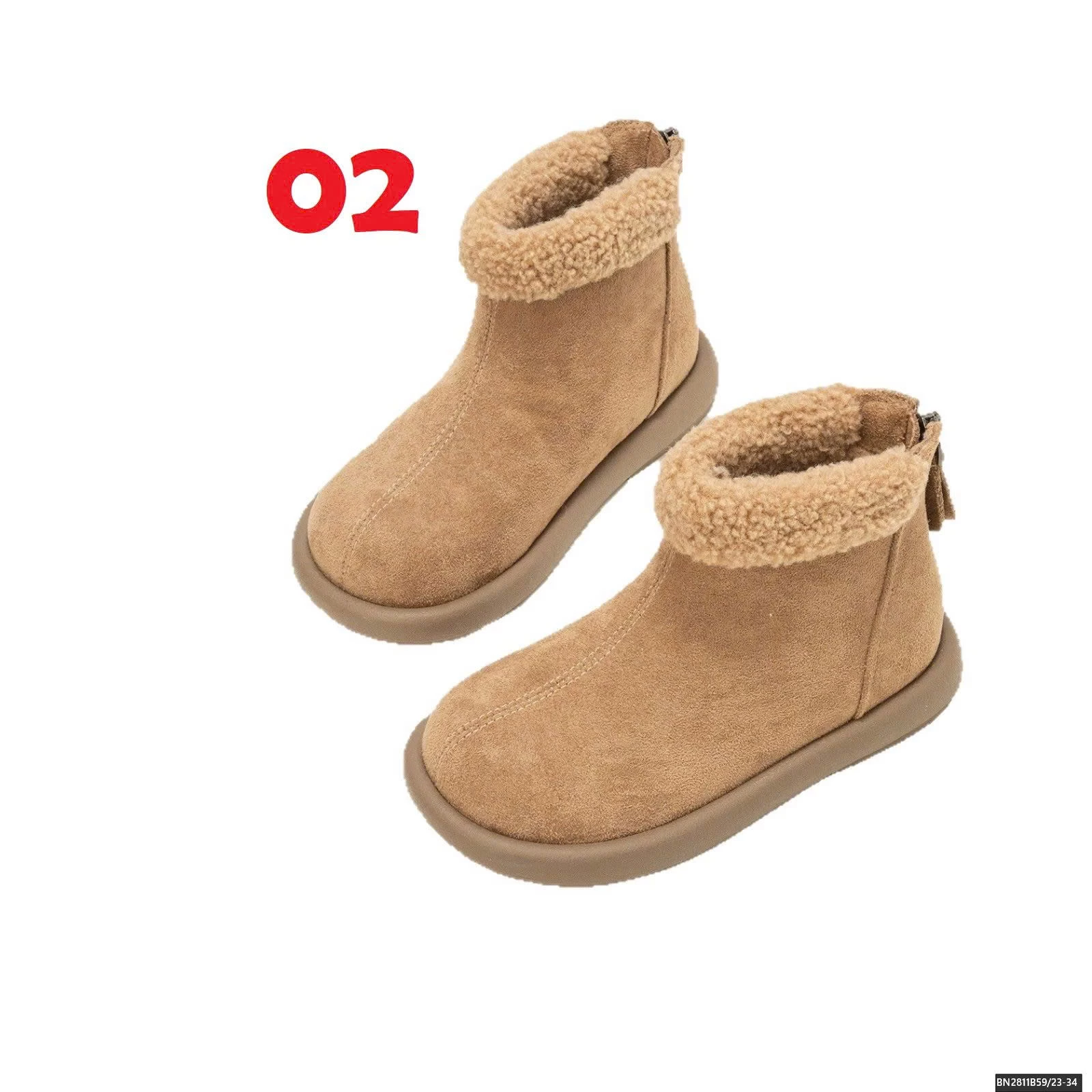 GIÀY DA LỘN CỔ LÔNG