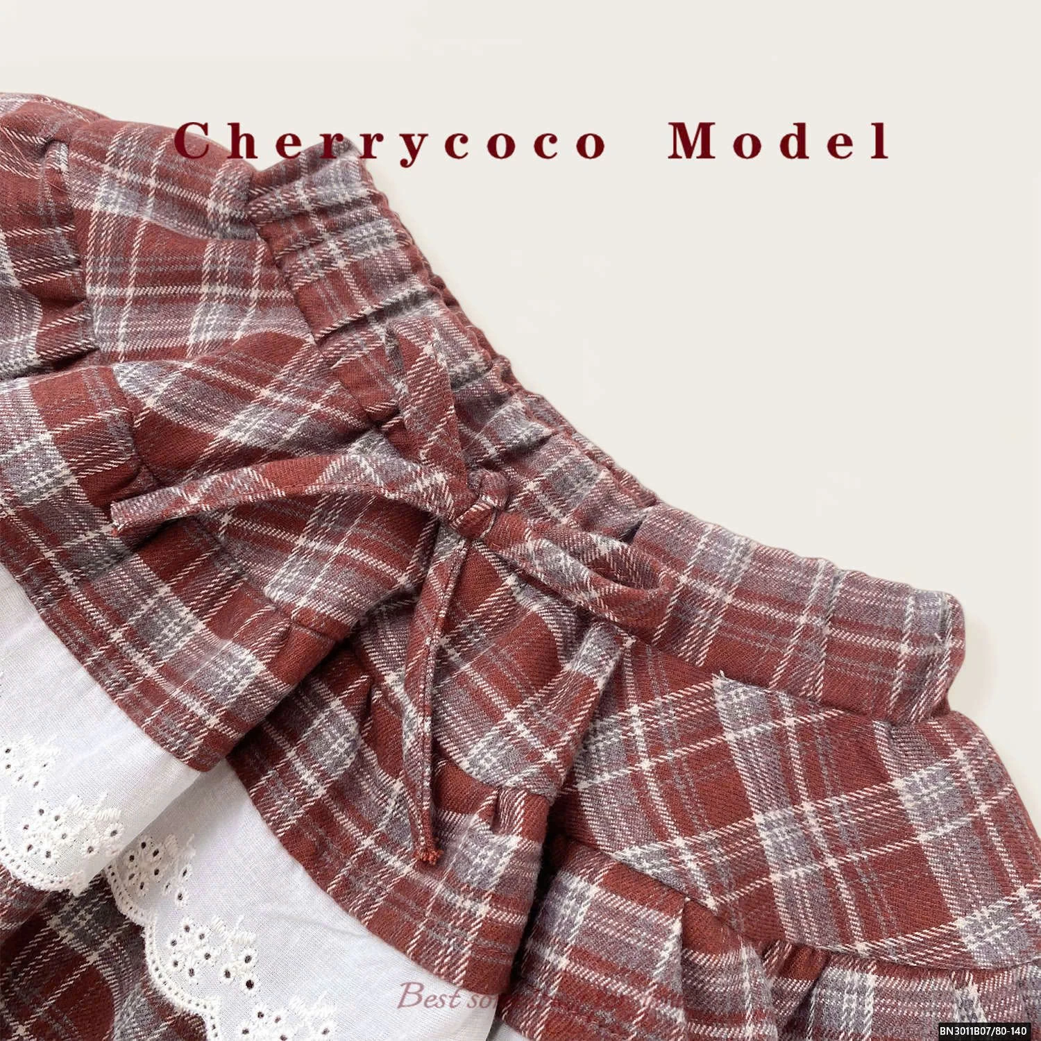 CHÂN VÁY CARO  CHERRYCOCO