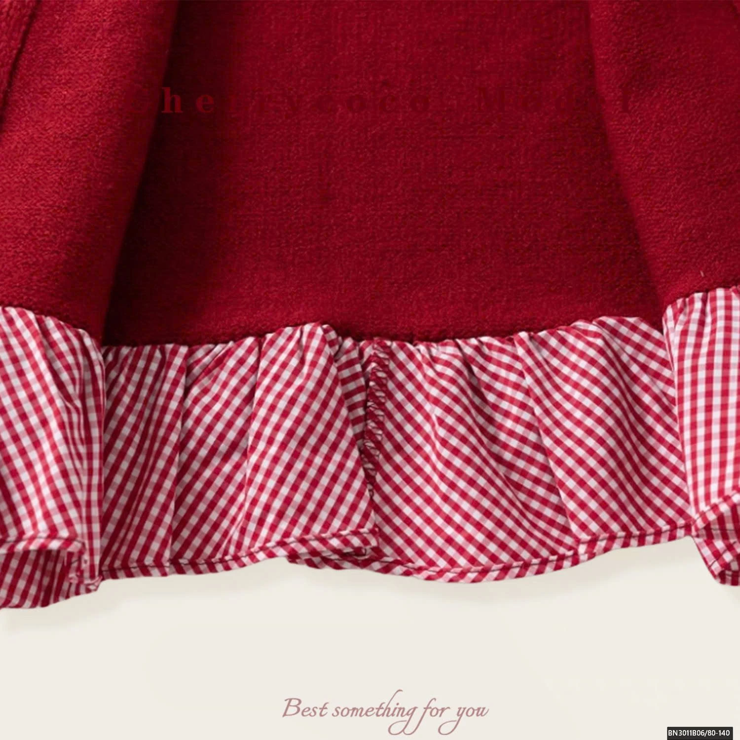 ÁO LEN PHỐI CARO CHERRYCOCO