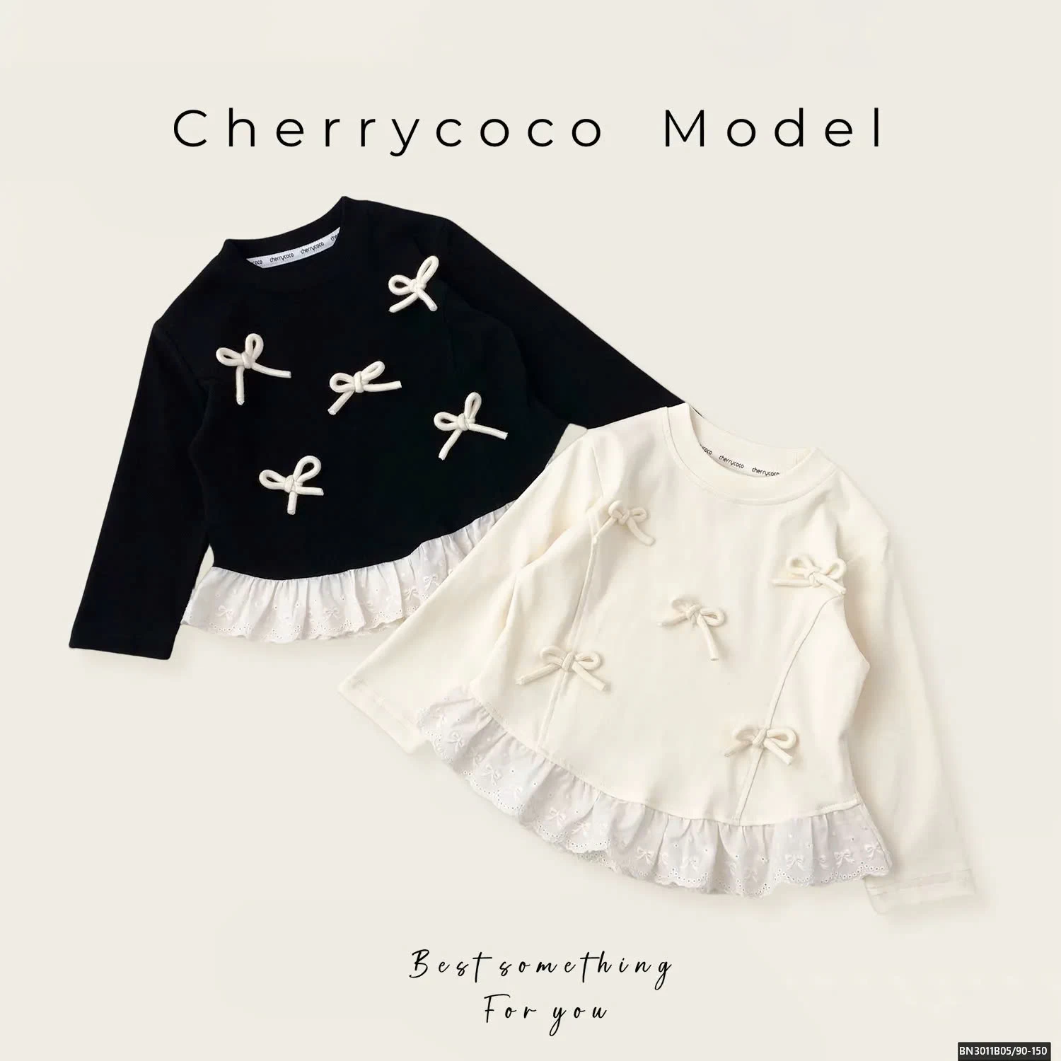 ÁO THUN GẮN NƠ CHERRYCOCO