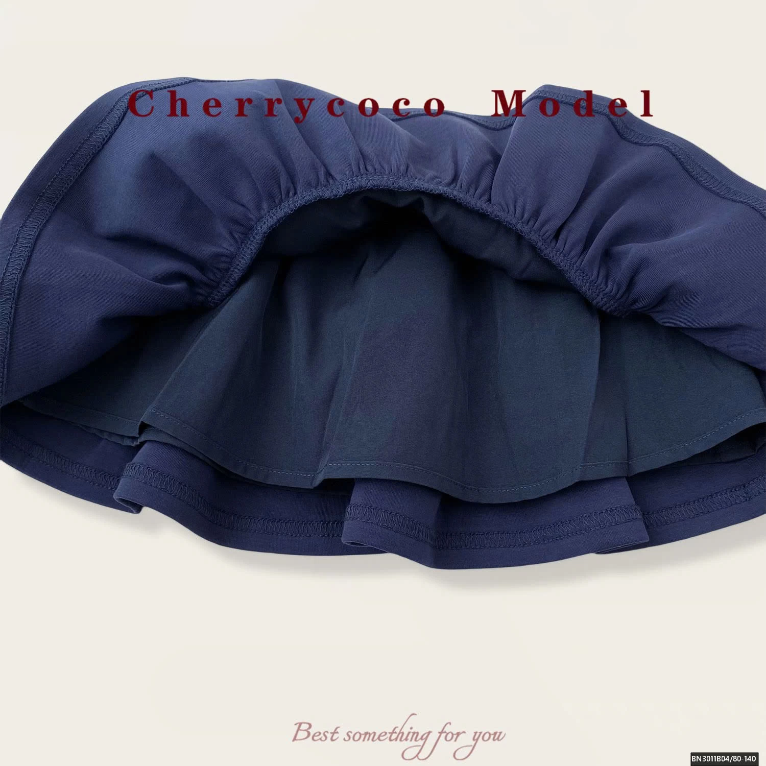 CHÂN VÁY COTON 3 TẦNG CHERRYCOCO