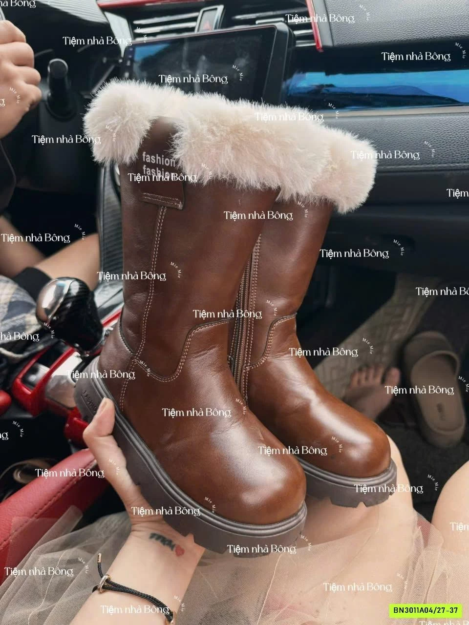 BOOT DA LÓT LÔNG MỀM