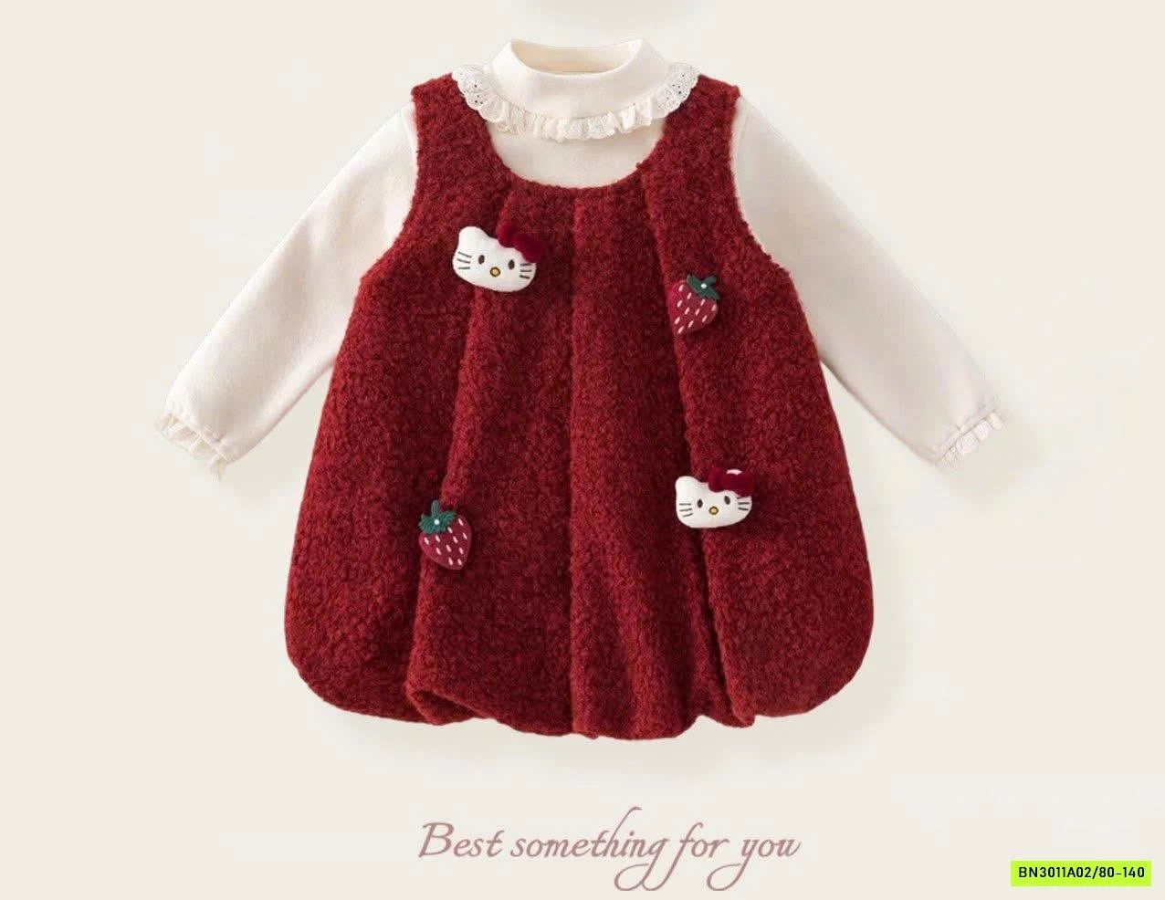 SÉT VÁY BÍ ĐỎ 3 MÓN CHERRYECOCO