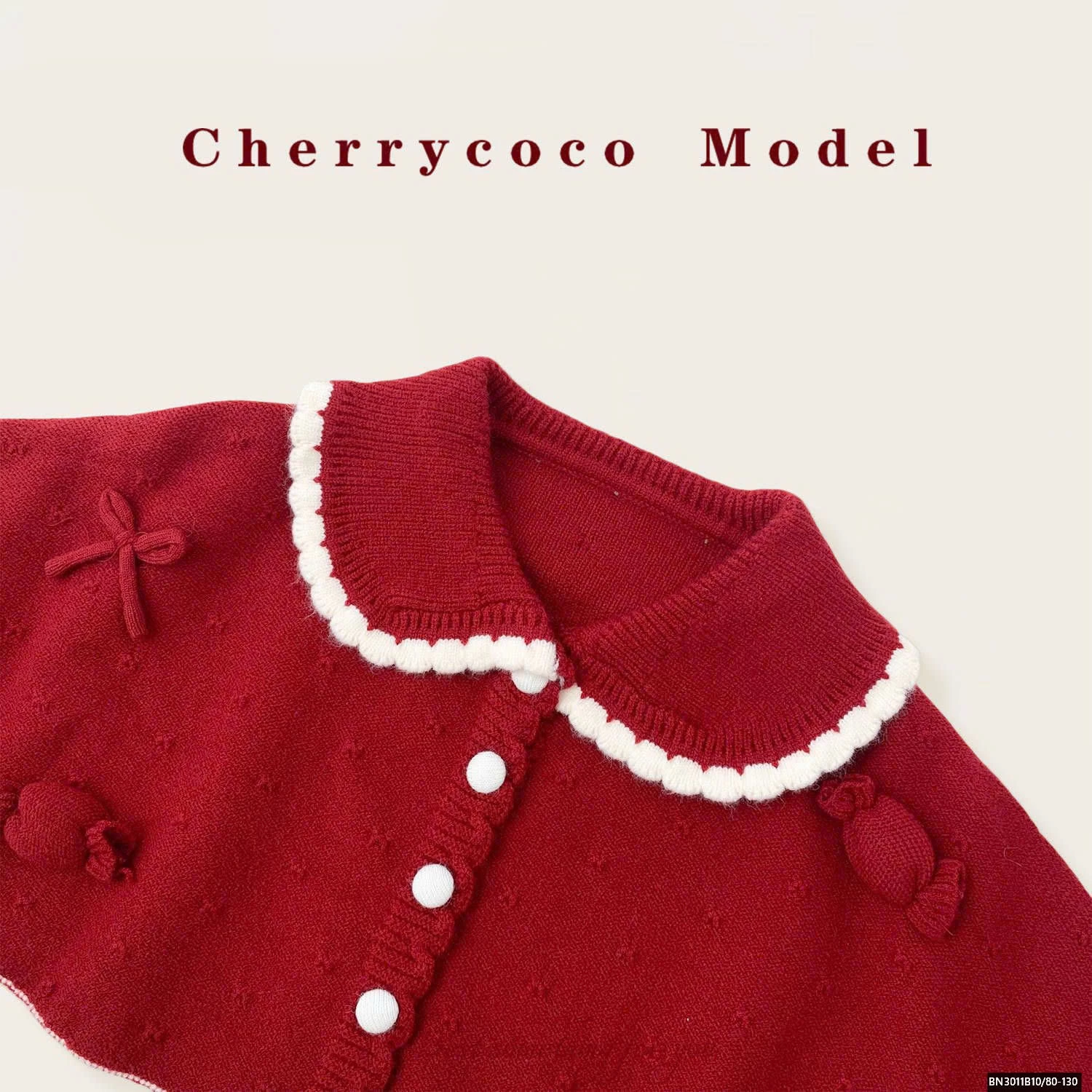 ÁO CHOẢNG LEN CHERRYCOCO