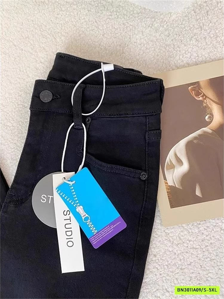 QUẦN JEAN THÊU NƠ NỮ